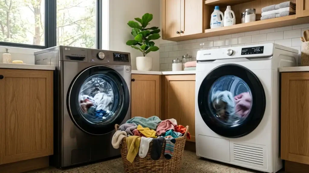 Washer dryer combo compared with standalone dryer for drying performance