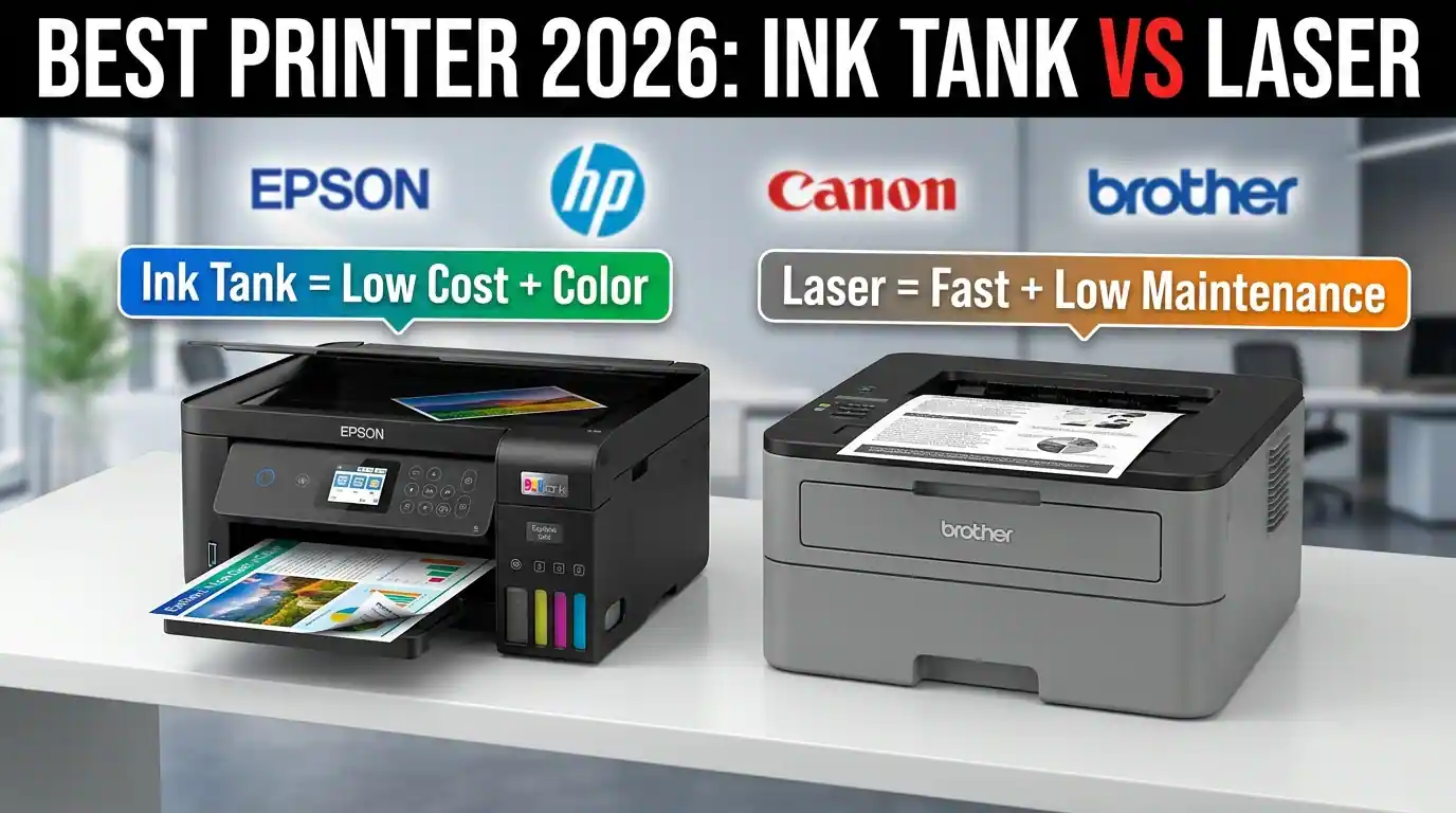 Best Printers 2026: The Ultimate Ink Tank vs Laser Buying Guide ...
